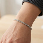 Bracciale Torchon in Acciaio Inossidabile