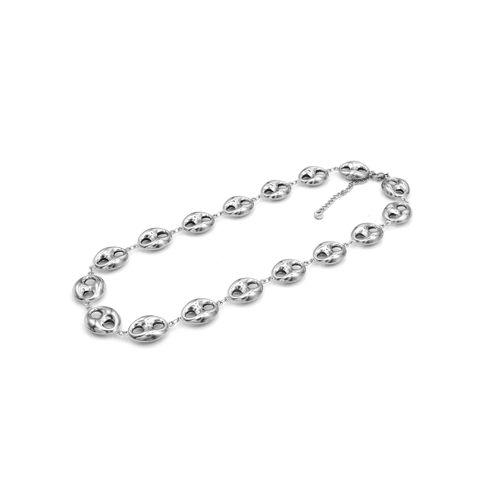 Collana Choker Bold Bean In Acciaio Inossidabile