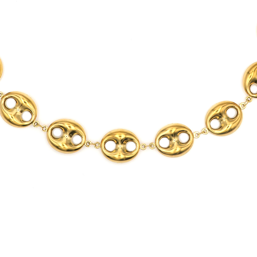 Collana Choker Bold Bean In Acciaio Inossidabile