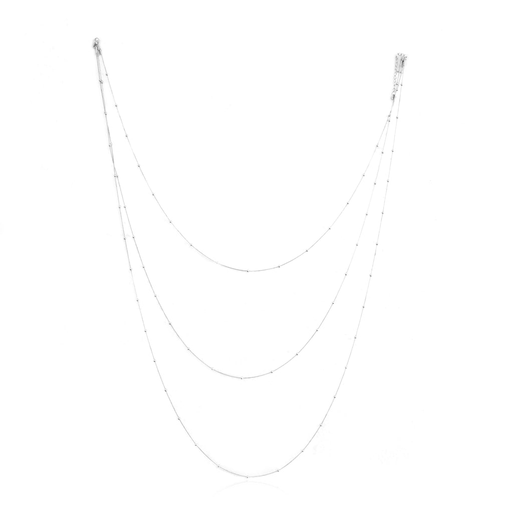Collana a Strati in Acciaio