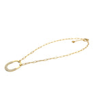 Collana in Acciaio con Ciondolo a Lucchetto