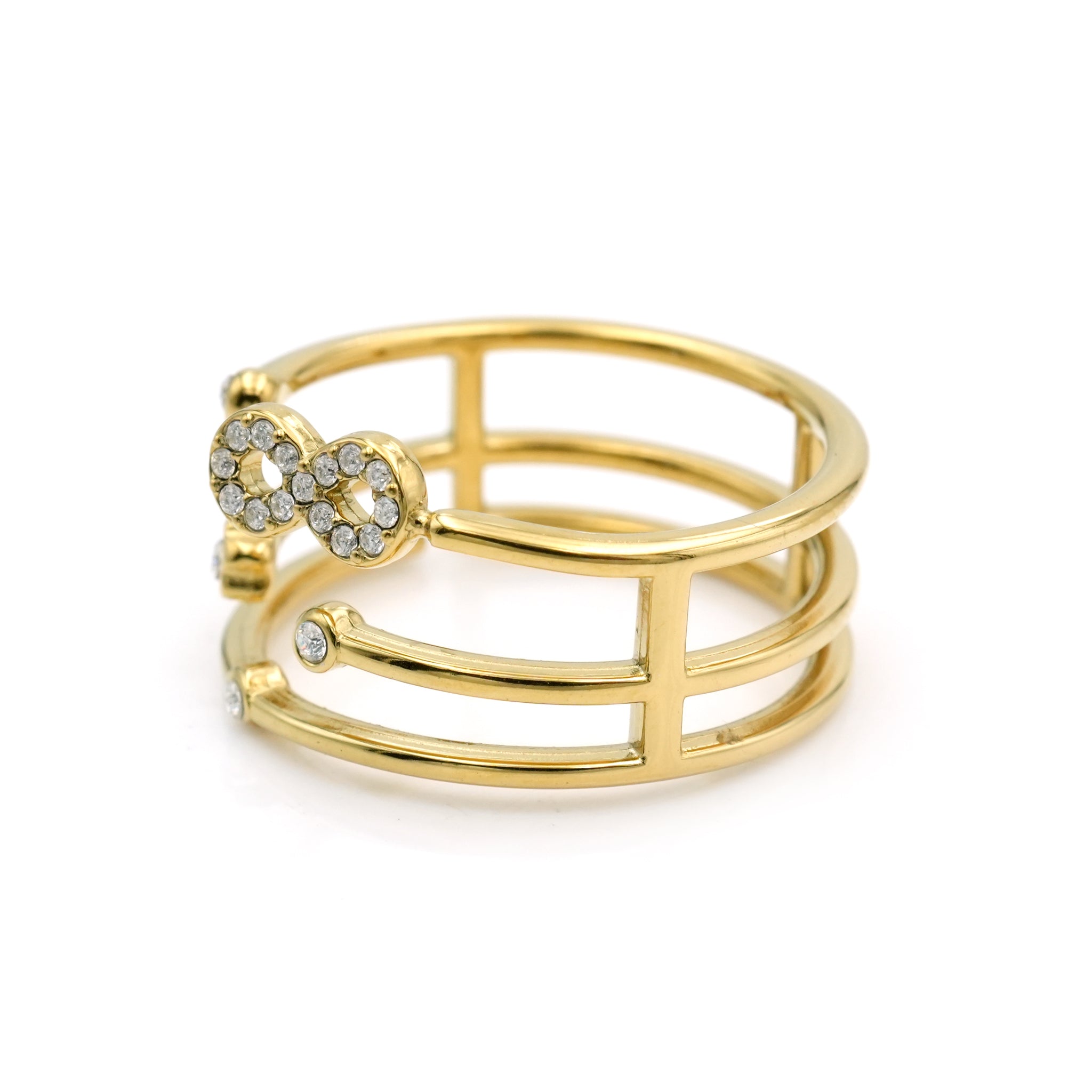 Anello simbolo infinito