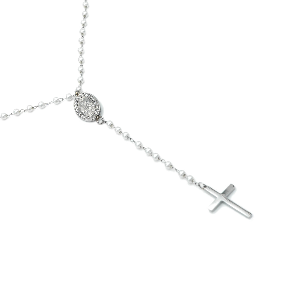 Collana Rosario in Acciaio
