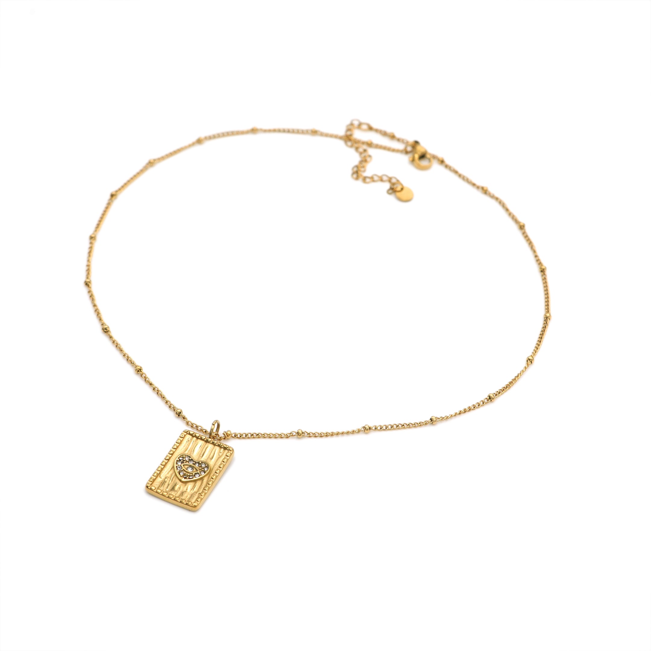 Collana Eye Love in Acciaio