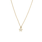 Collana Stella Brillante Acciaio