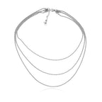 Collana a Strati in Acciaio