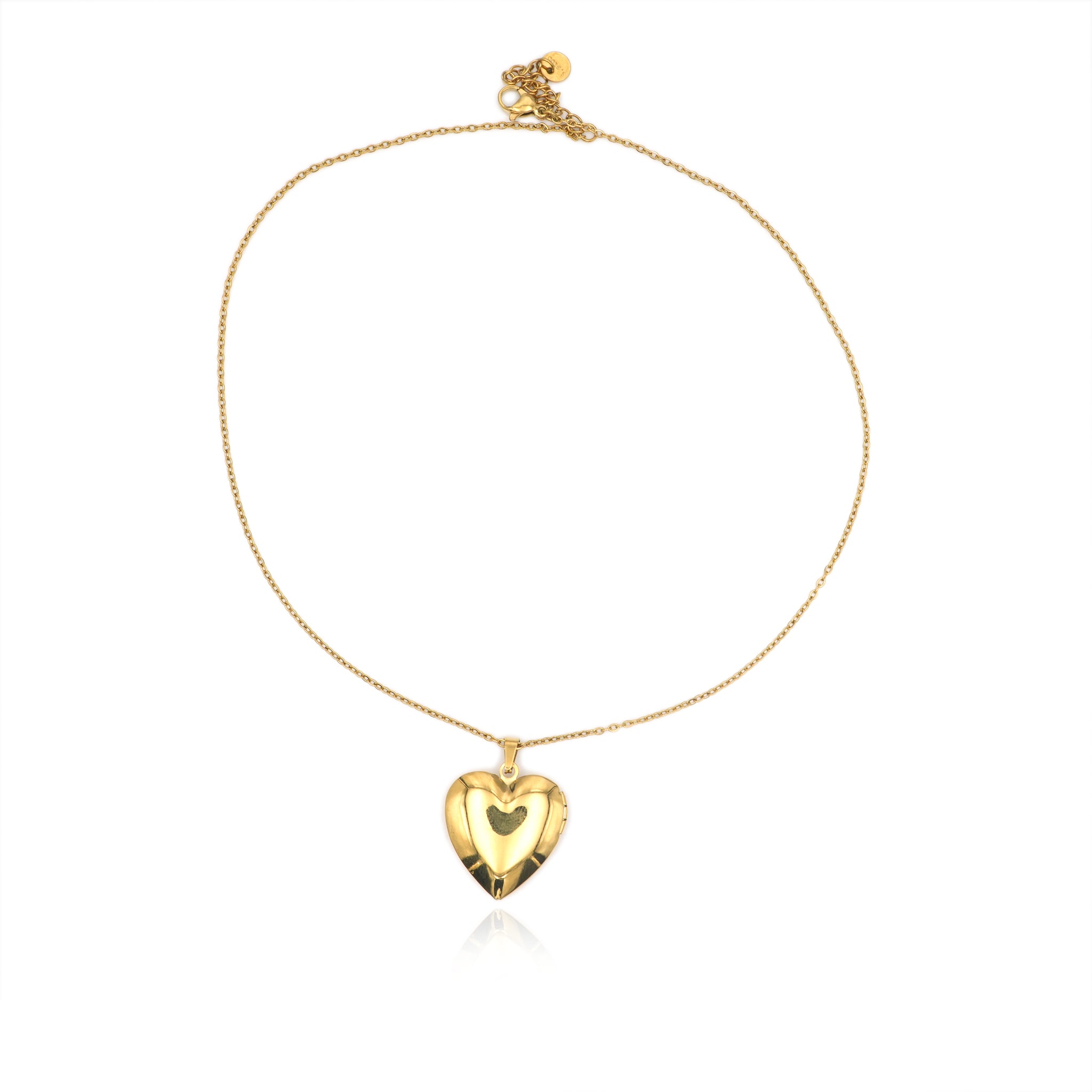 Collana con Ciondolo a Cuore Apribile