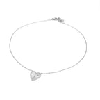 Collana Cuore Radiante Acciaio