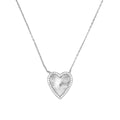 Collana Cuore Radiante Acciaio