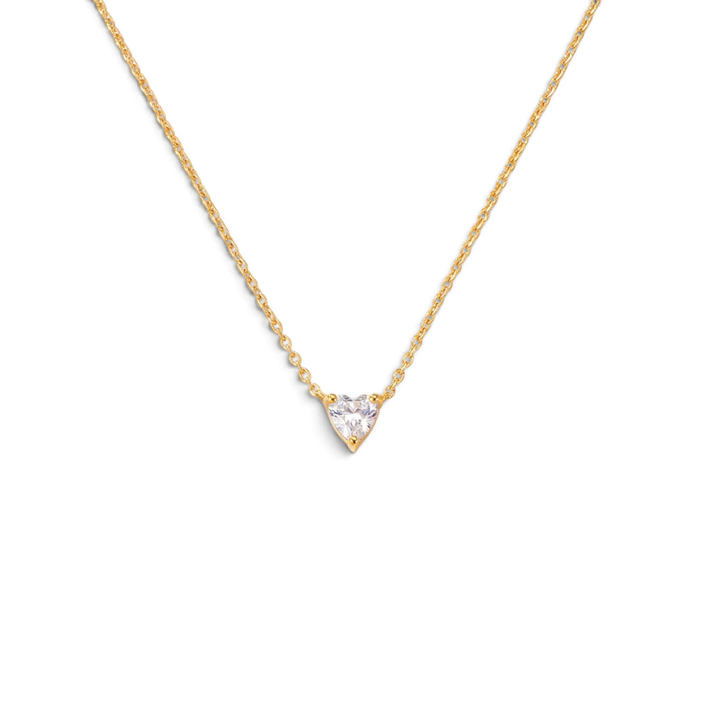 Collana Girocollo Punto Luce Cuore Integrato In Acciaio Inossidabile