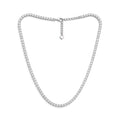 Collana Tennis Classica In Argento 925