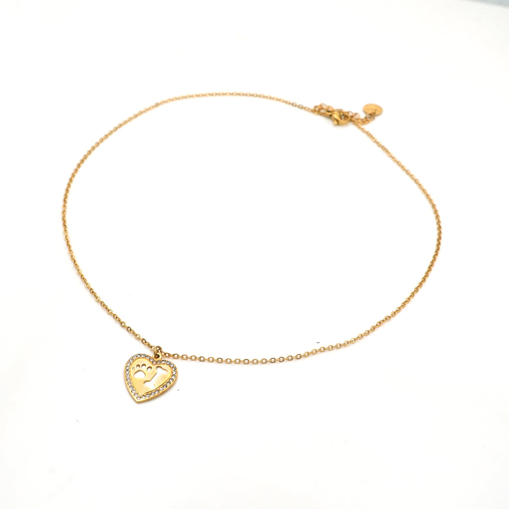 Collana Cuore Incantato in Acciaio