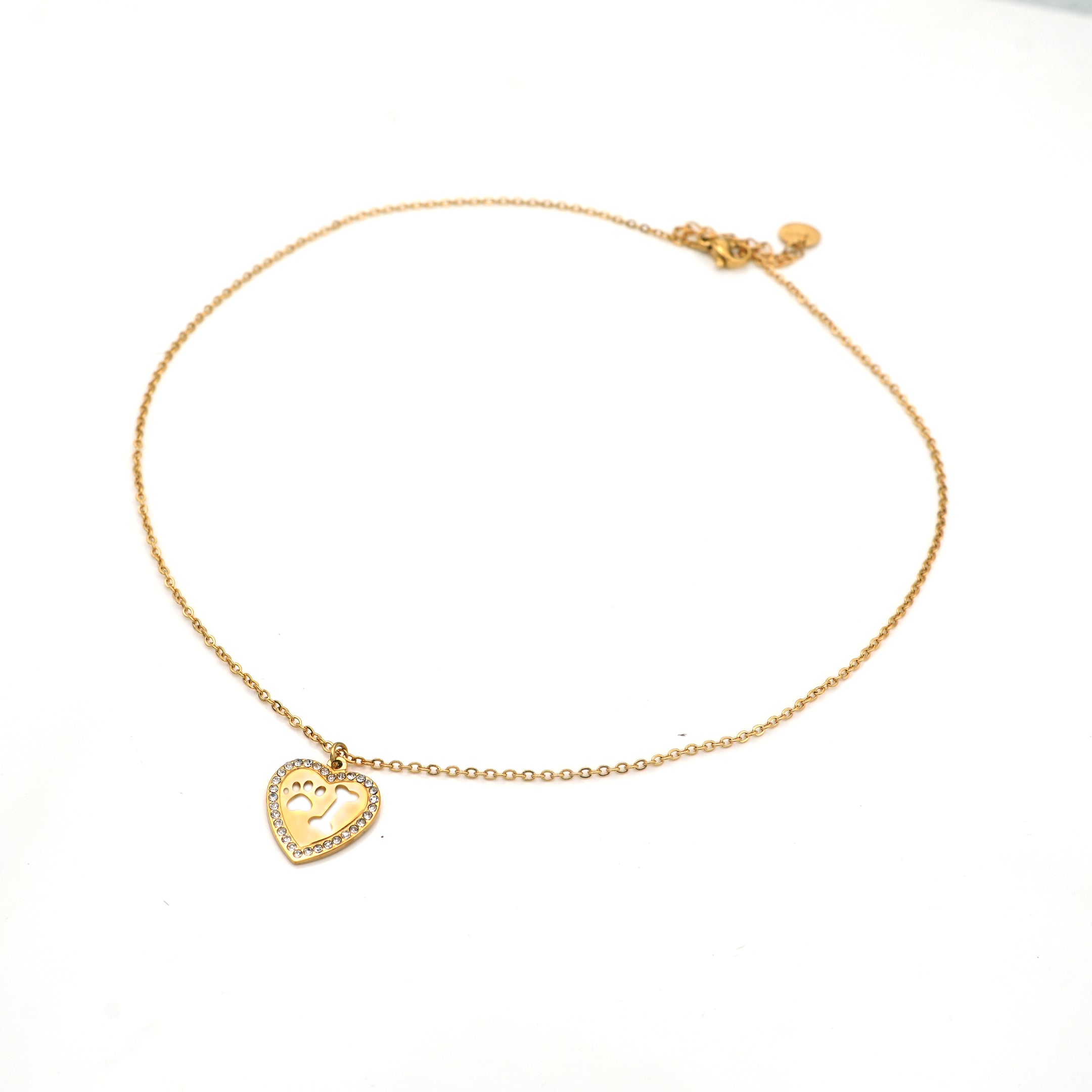 Collana Cuore Incantato in Acciaio