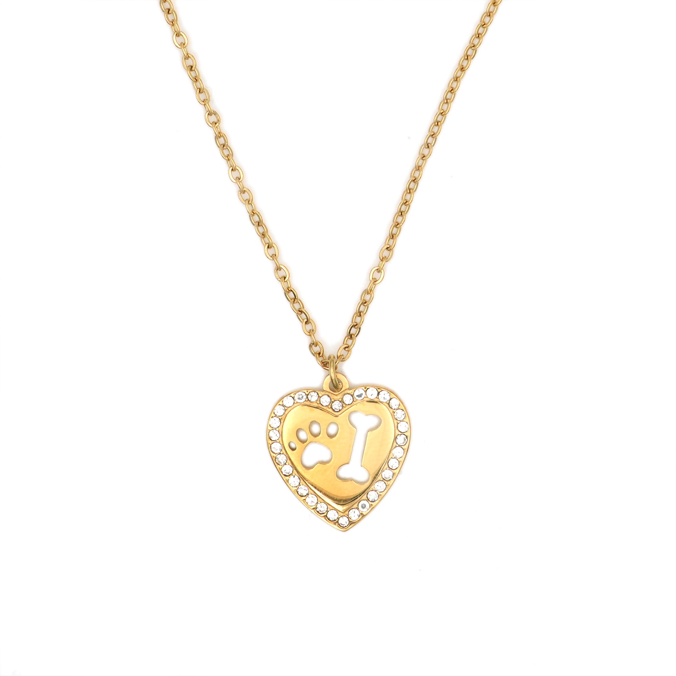 Collana Cuore Incantato in Acciaio