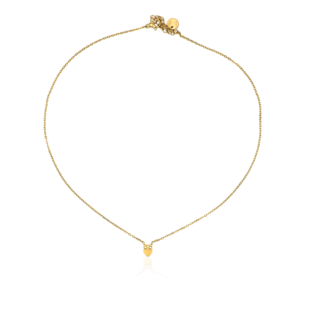 Collana Gufo Accaio