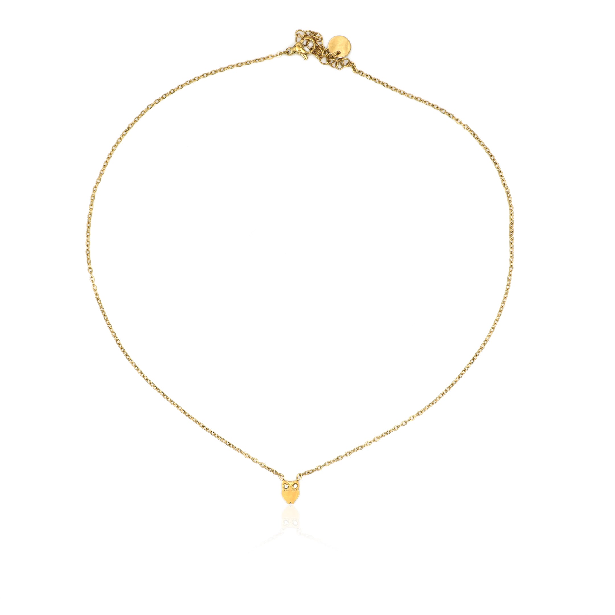 Collana Gufo Accaio