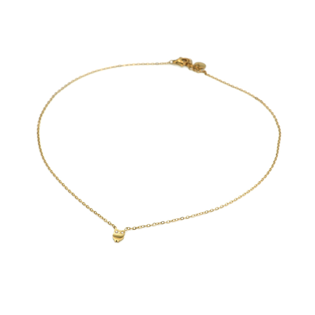 Collana Gufo Accaio