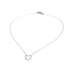 Collana Cuore Infranto in Acciaio