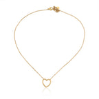 Collana in Acciaio con Ciondolo Cuore