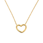 Collana in Acciaio con Ciondolo Cuore
