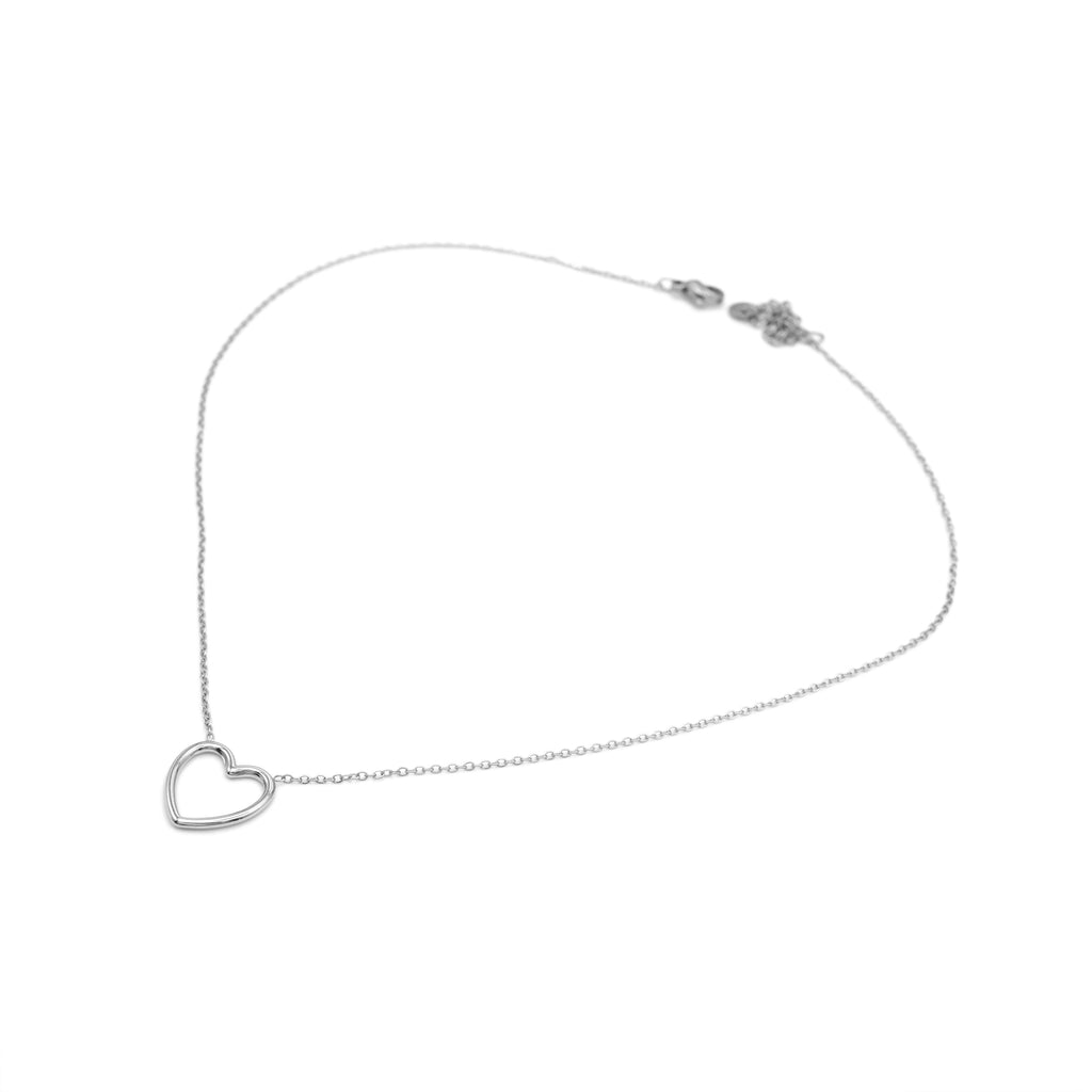 Collana in Acciaio con Ciondolo Cuore