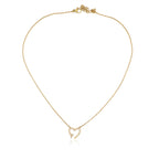 Collana Cuore Infranto in Acciaio