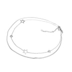 Collana in Acciao con Dettagli a Stella