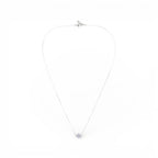 Collana con Punto Luce Sferico In Argento 925