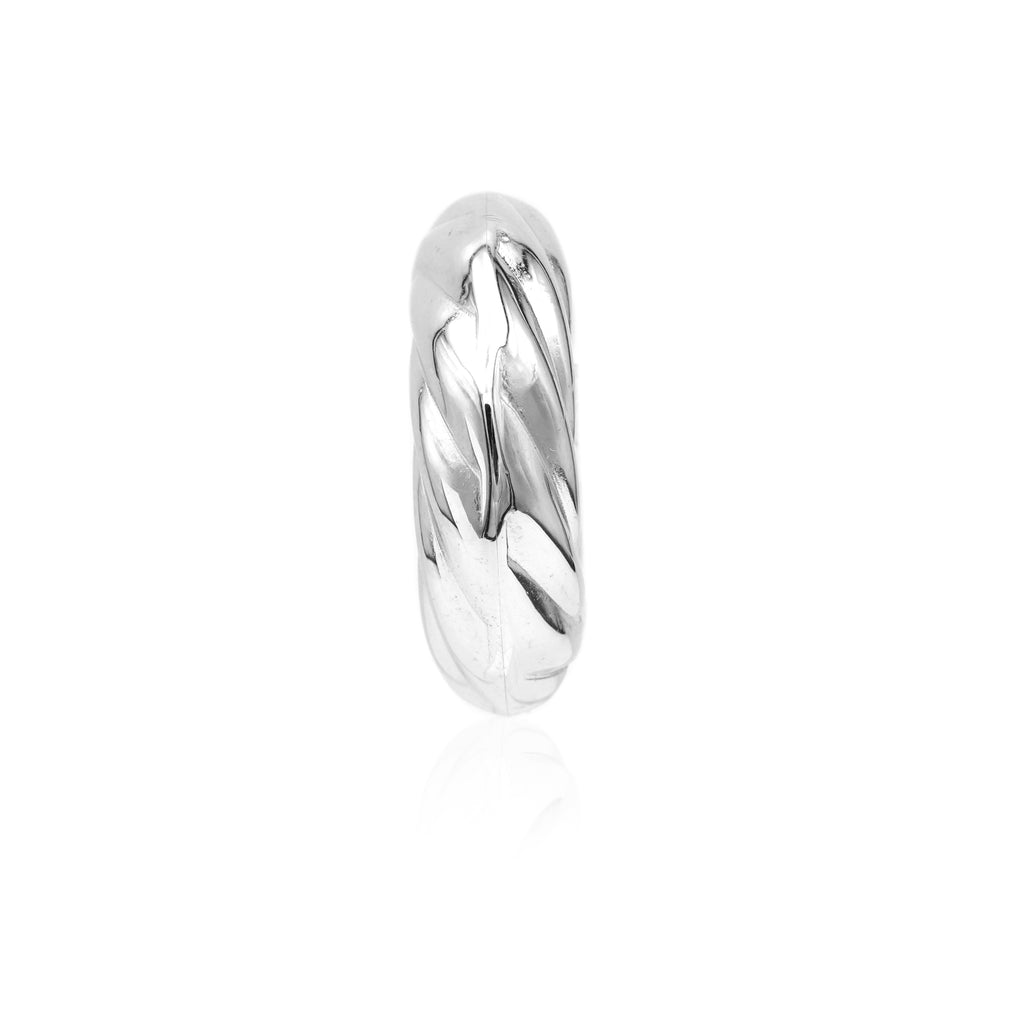 Earcuff Torchon In Acciaio Inossidabile