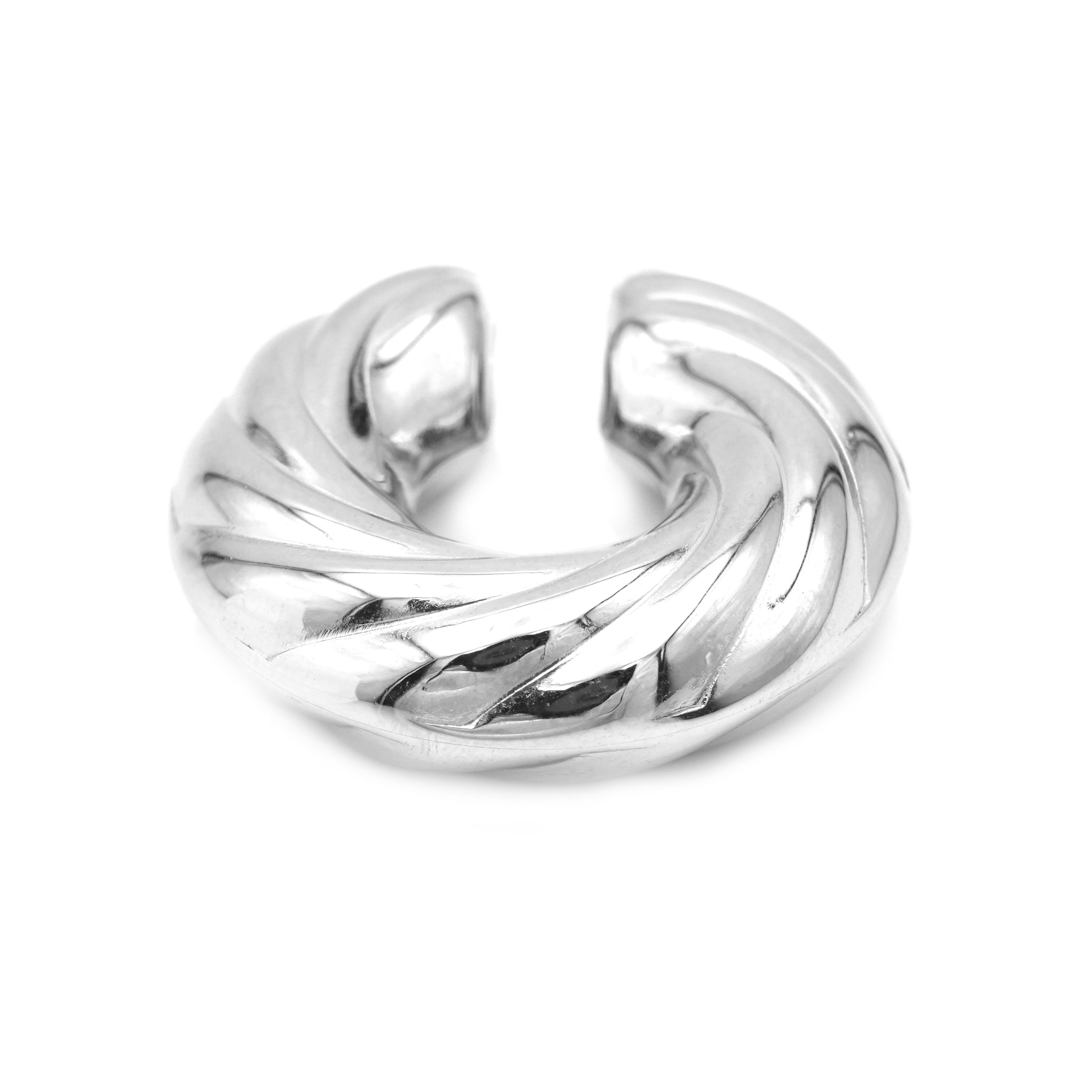 Earcuff Torchon In Acciaio Inossidabile