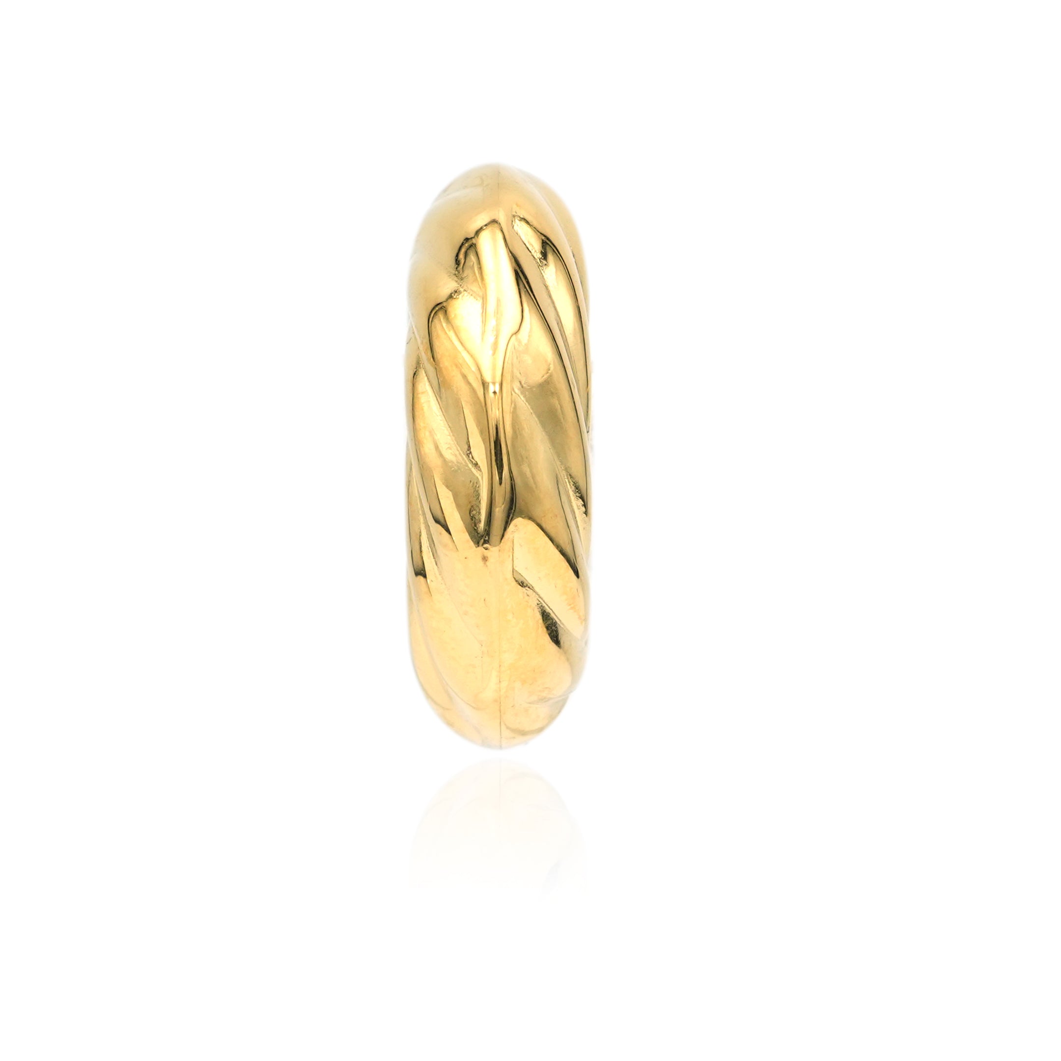 Earcuff Torchon In Acciaio Inossidabile
