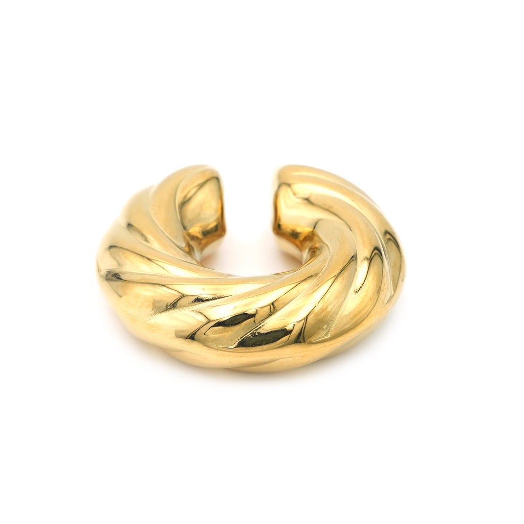 Earcuff Torchon In Acciaio Inossidabile