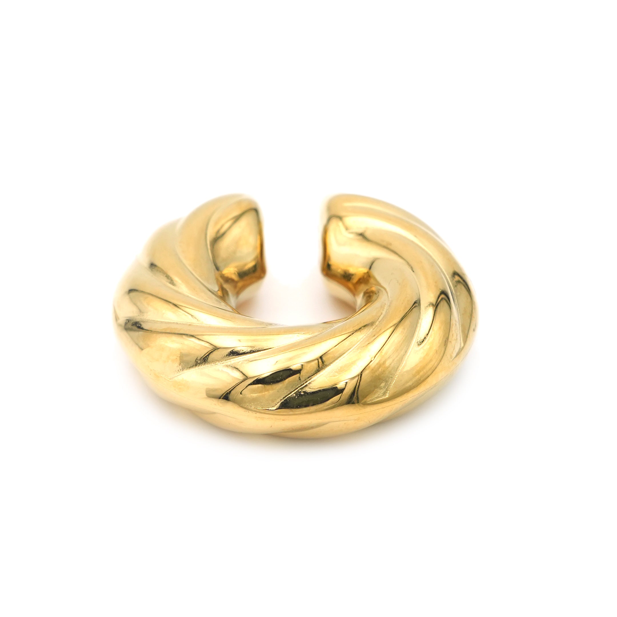 Earcuff Torchon In Acciaio Inossidabile