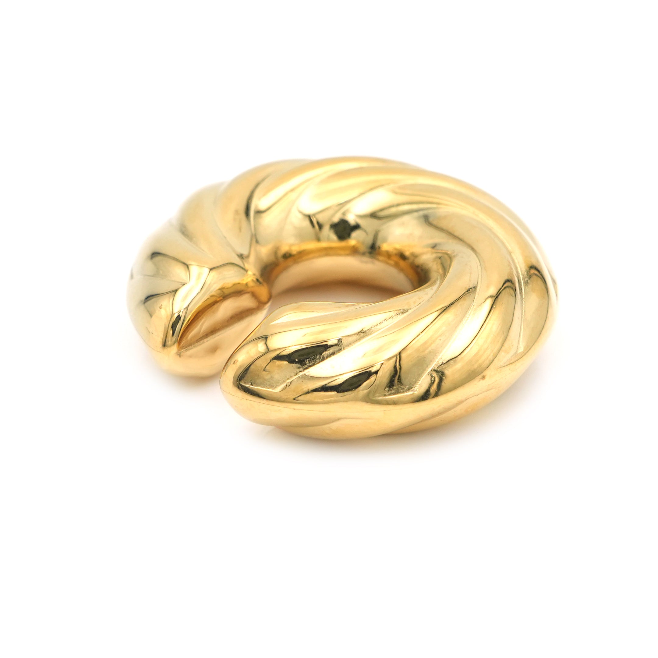 Earcuff Torchon In Acciaio Inossidabile