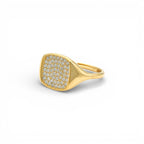 Anello Eternity Pavé In Acciaio Inossidabile