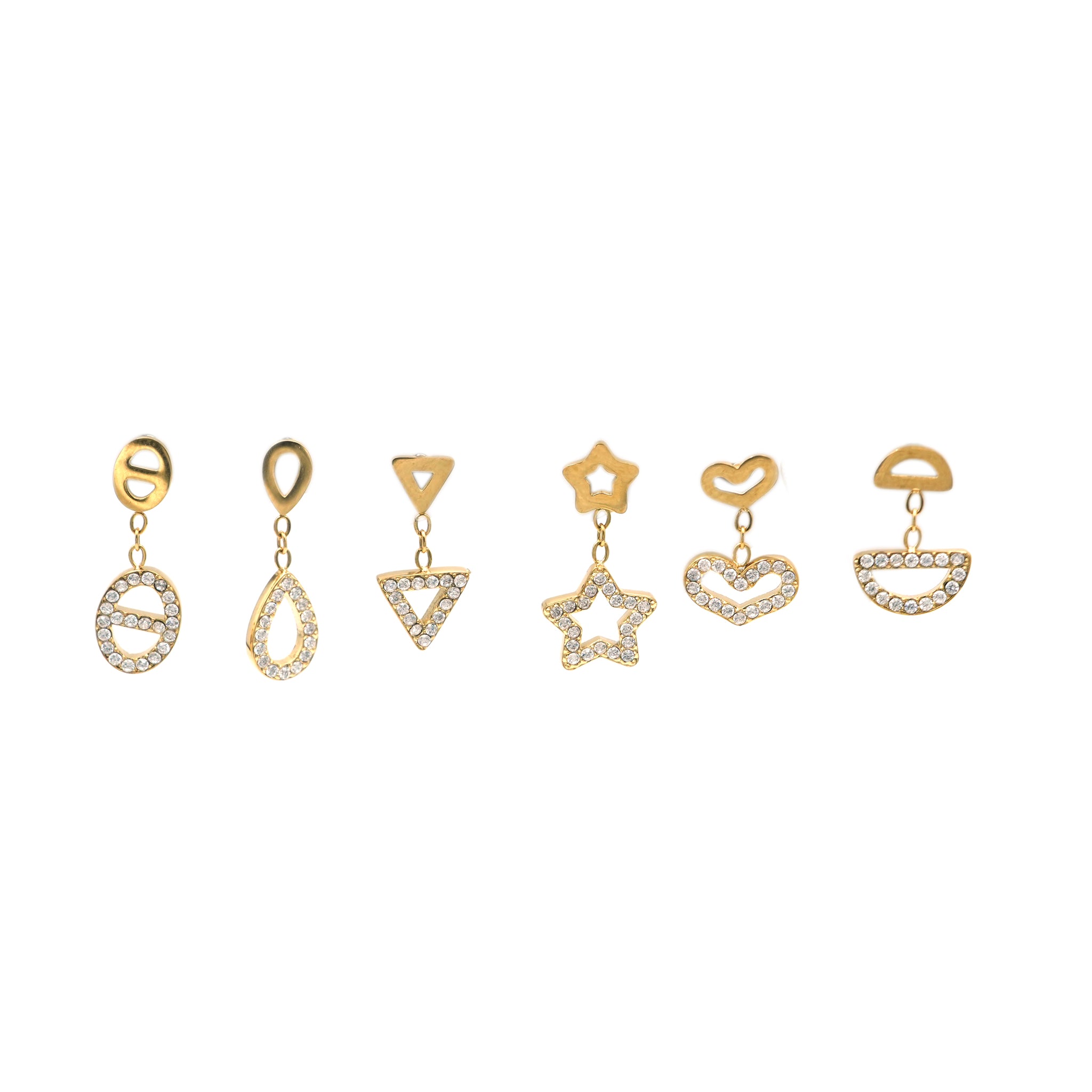 Set orecchini Geometric
