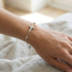 Bracciale Catena Croce In Acciaio Inossidabile
