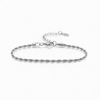 Bracciale Torchon in Acciaio Inossidabile