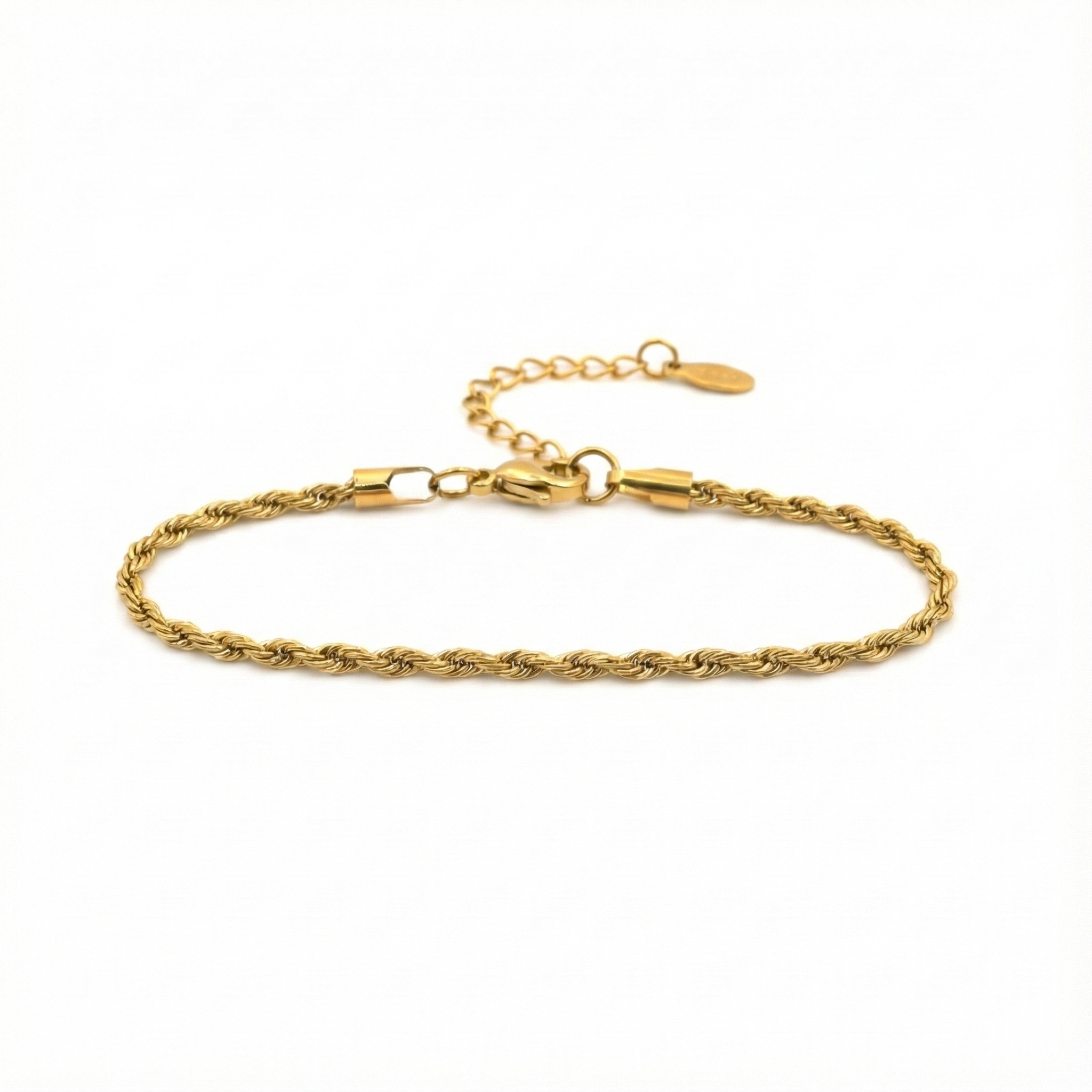 Bracciale Acciaio Silver e Oro Giallo Cm 19 Bracciale Acciaio Silver e Oro Giallo Cm 19