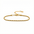 Bracciale Torchon in Acciaio Inossidabile