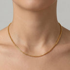 Collana a Maglia Veneziana In Acciaio Inossidabile