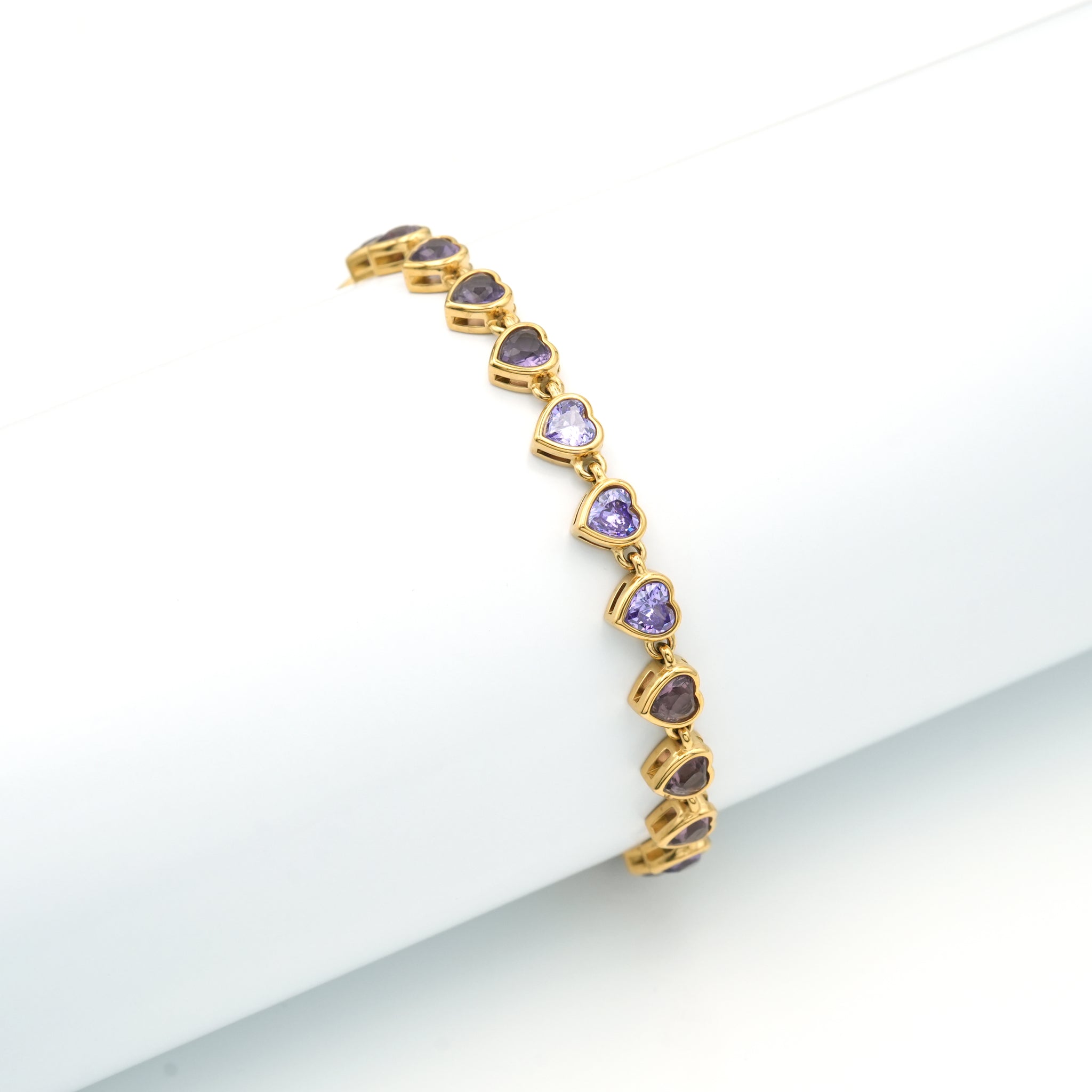 Bracciale con Cuori Zirconi