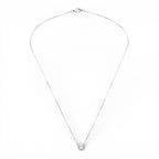 Collana con Punto Luce Sferico In Argento 925