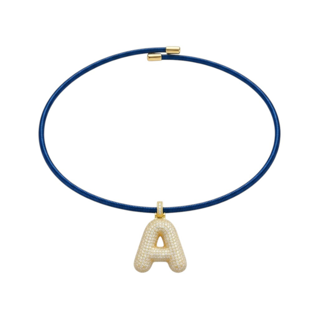 Collana Choker Click con Ciondolo In Acciaio Inossidabile