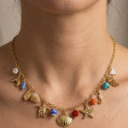 Collana Summer Vibes In Acciaio Inossidabile