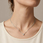 Collana Punto Luce In Argento 925