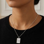 Collana Girocollo Eye In Acciaio Inossidabile