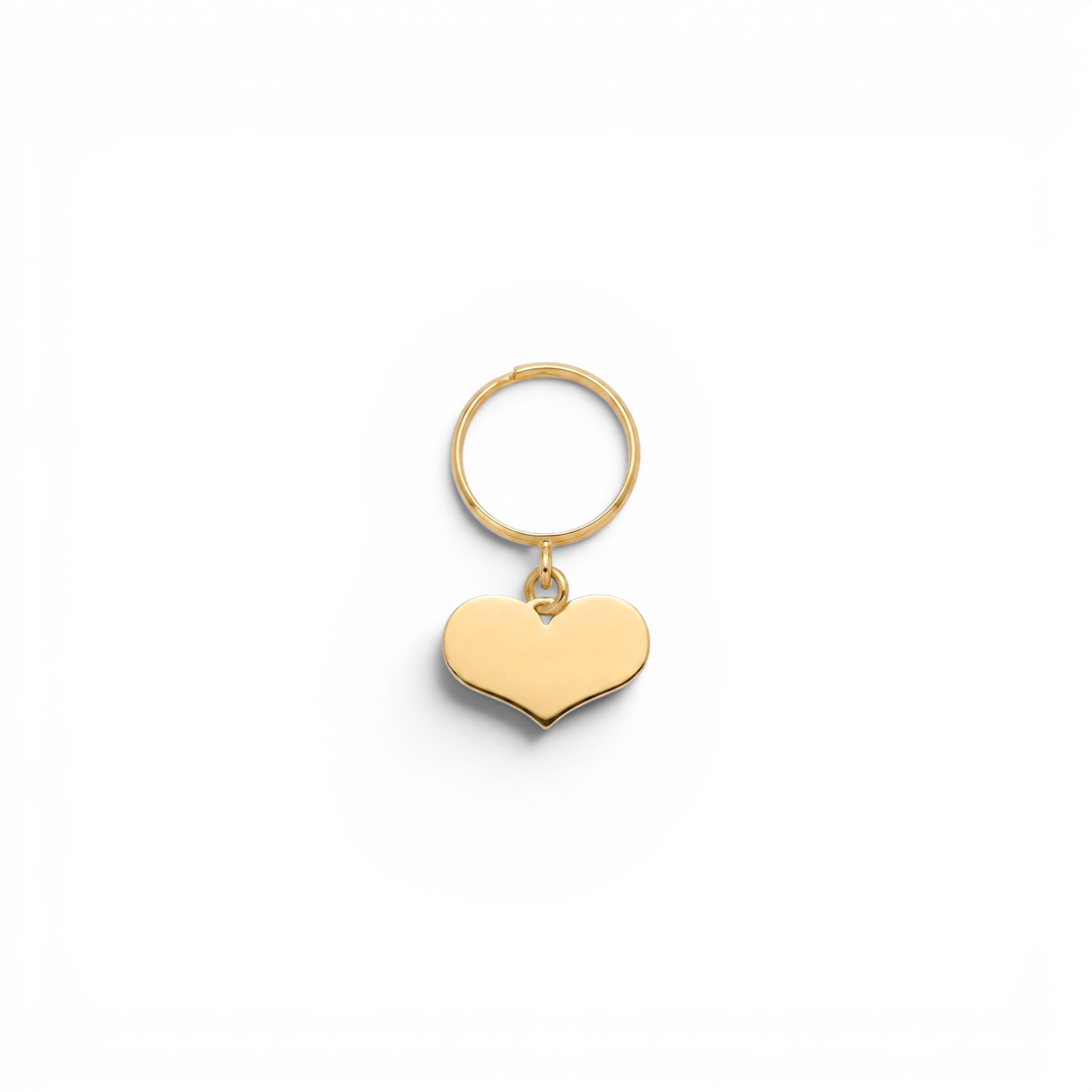 Anello Cuore Pendente In Argento 925