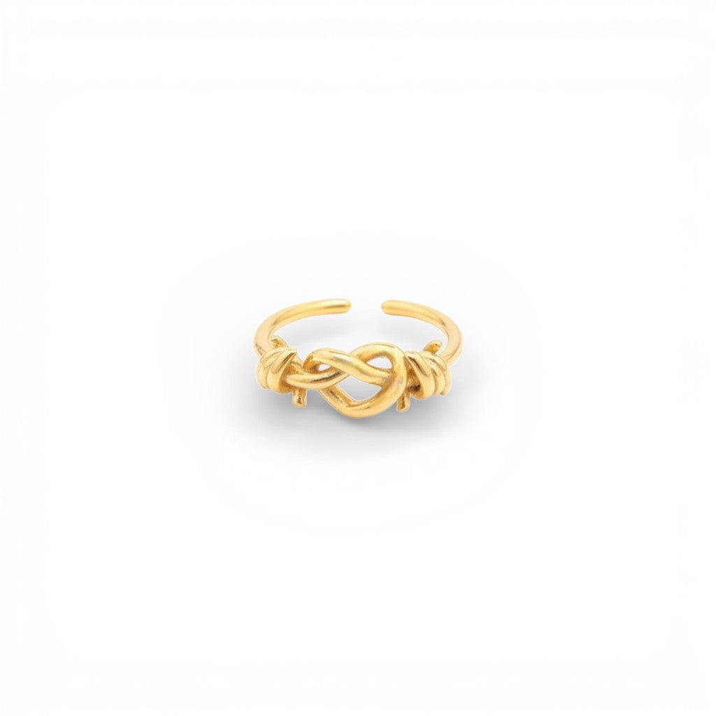Anello Nodo In Acciaio Inossidabile