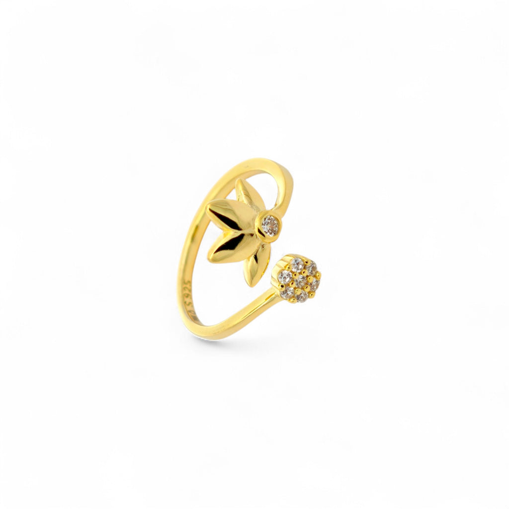 Anello Fiore in Argento